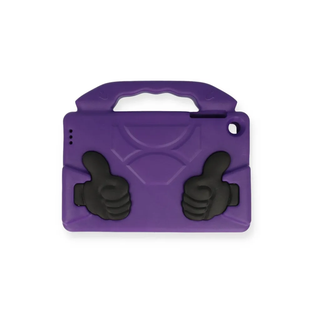 Newface Samsung Galaxy T510 Tab A 10.1 Kılıf Like Stantlı Tablet Silikon - Mor