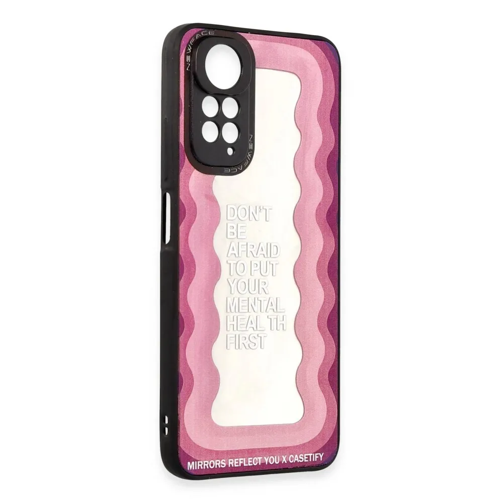 Newface Xiaomi Redmi Note 11 Kılıf Mirror Desenli Kapak - Mirror - 11