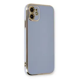 Newface Iphone 11 Kılıf Volet Silikon - Mavi