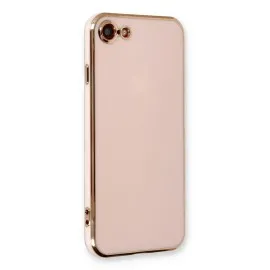 Newface Iphone 7 Kılıf Volet Silikon - Pembe