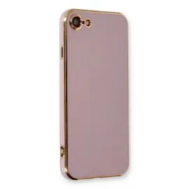 Newface Iphone 7 Kılıf Volet Silikon - Mor