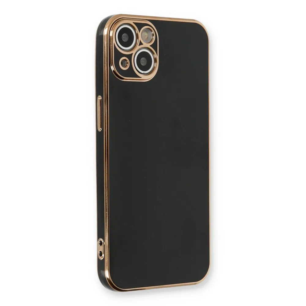 Newface Iphone 13 Kılıf Volet Silikon - Siyah