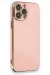 Newface Iphone 13 Pro Kılıf Volet Silikon - Pembe