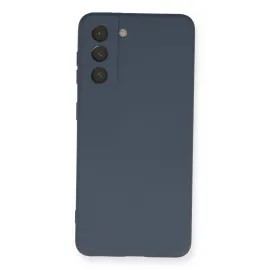 Newface Samsung Galaxy S21 Kılıf Nano içi Kadife Silikon - Gri