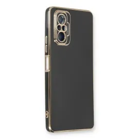 Newface Xiaomi Redmi Note 10 Pro Kılıf Volet Silikon - Siyah
