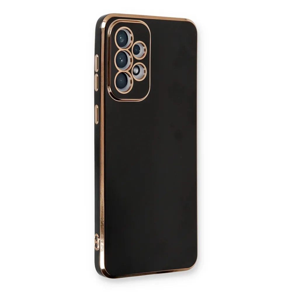 Newface Samsung Galaxy A33 5G Kılıf Volet Silikon - Siyah