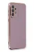 Newface Samsung Galaxy A33 5G Kılıf Volet Silikon - Mor