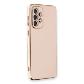 Newface Samsung Galaxy A53 5G Kılıf Volet Silikon - Pembe