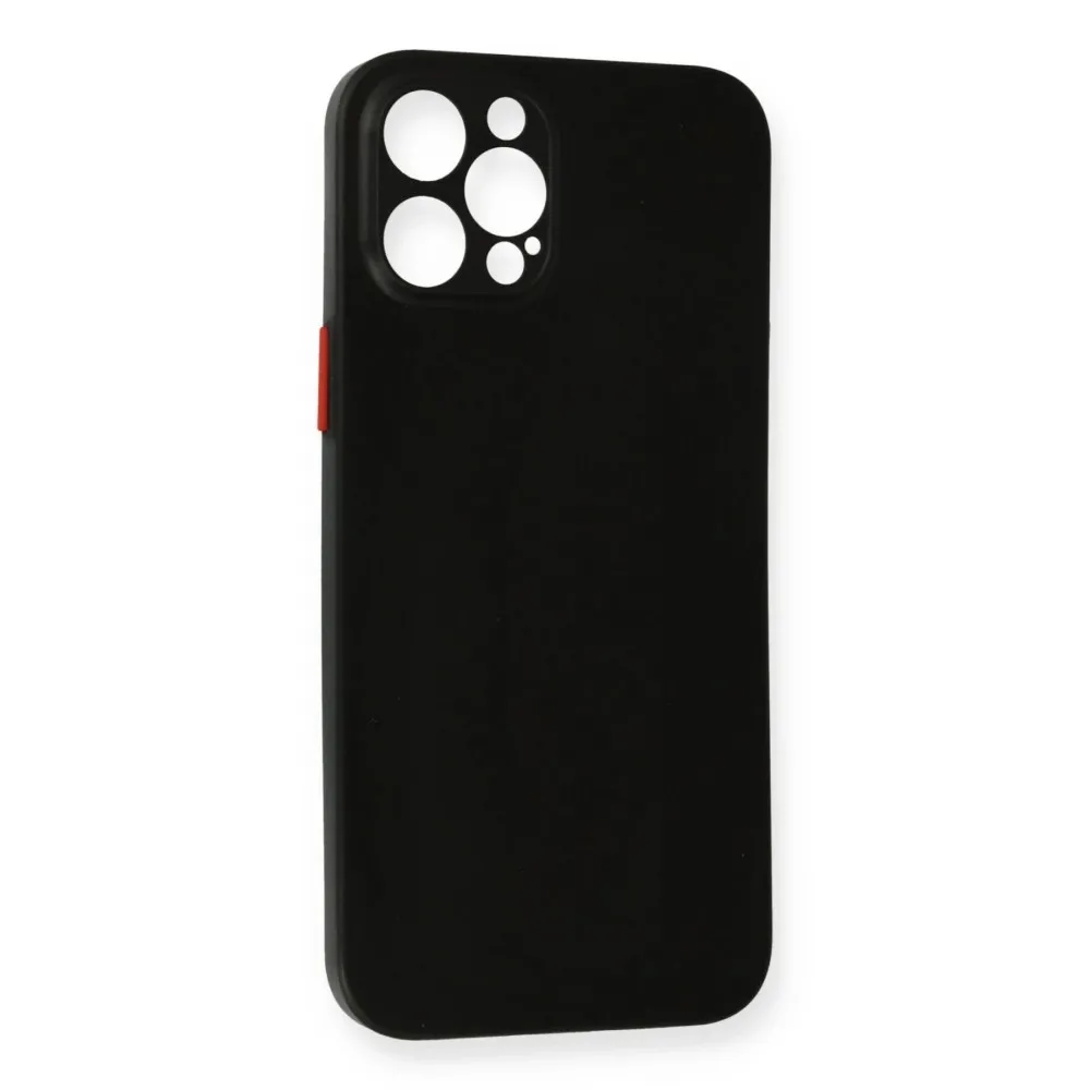 Newface Iphone 12 Pro Kılıf Pp Ultra İnce Kapak - Siyah