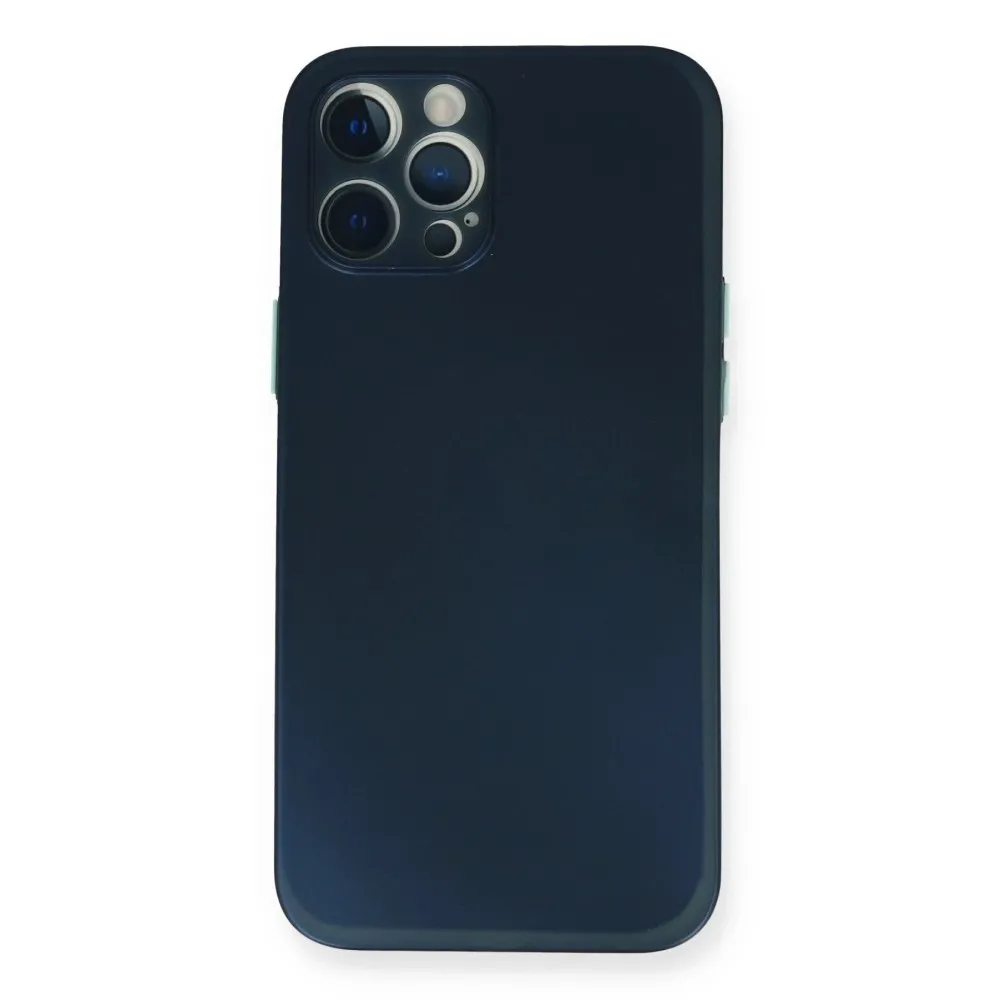 Newface Iphone 12 Pro Kılıf Pp Ultra İnce Kapak - Mavi