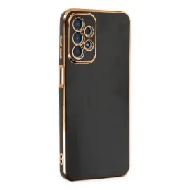 Newface Samsung Galaxy A23 4G Kılıf Volet Silikon - Siyah