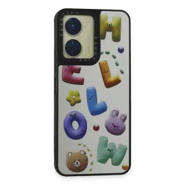 Newface Vivo Y16 Kılıf Mirror Desenli Kapak - Mirror - 15