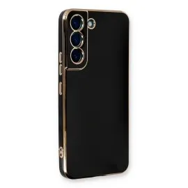 Newface Samsung Galaxy S21 Fe Kılıf Volet Silikon - Siyah