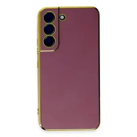Newface Samsung Galaxy S21 Fe Kılıf Volet Silikon - Kırmızı
