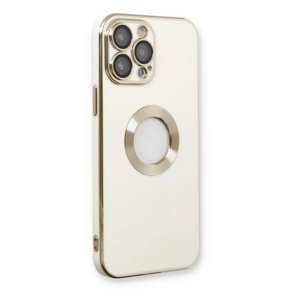 Newface Iphone 13 Pro Kılıf Store Silikon - Beyaz