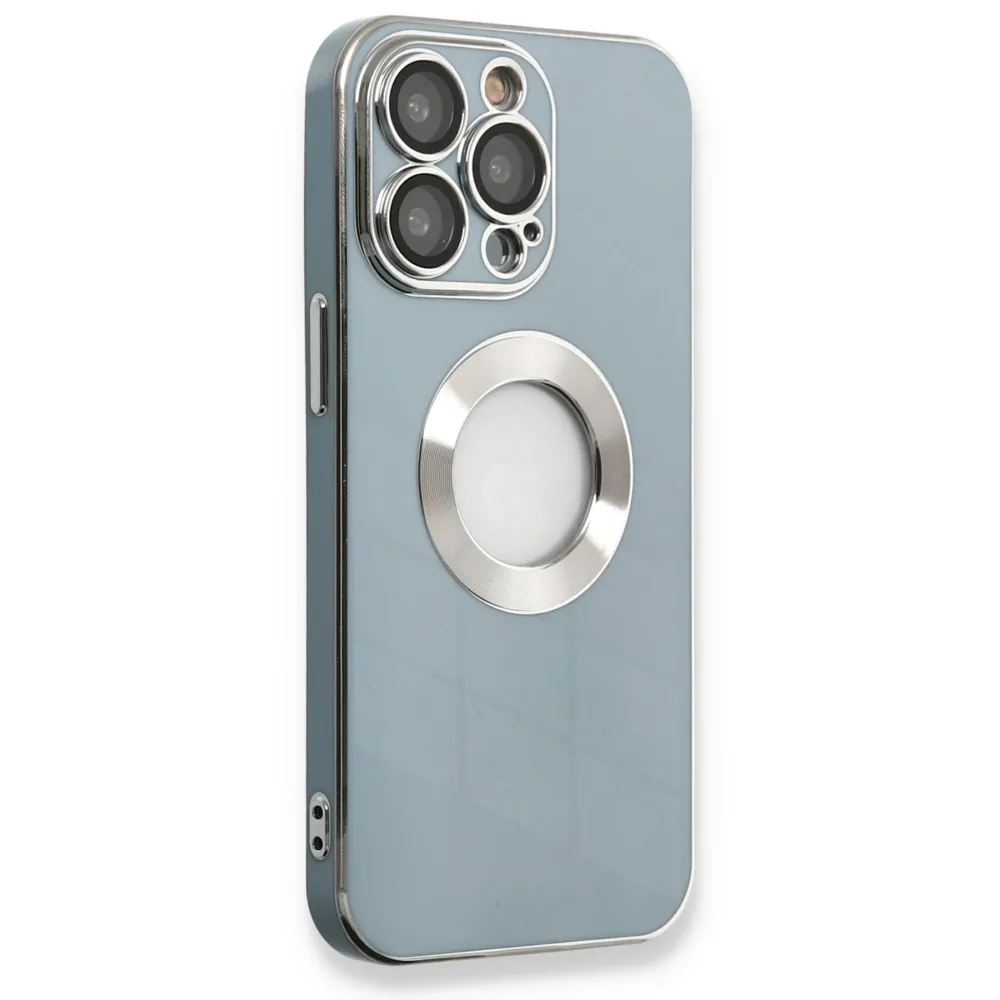 Newface Iphone 13 Pro Max Kılıf Store Silikon - Sierra Blue