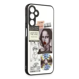 Newface Samsung Galaxy A14 4G Kılıf Mirror Desenli Kapak - Mirror - 2