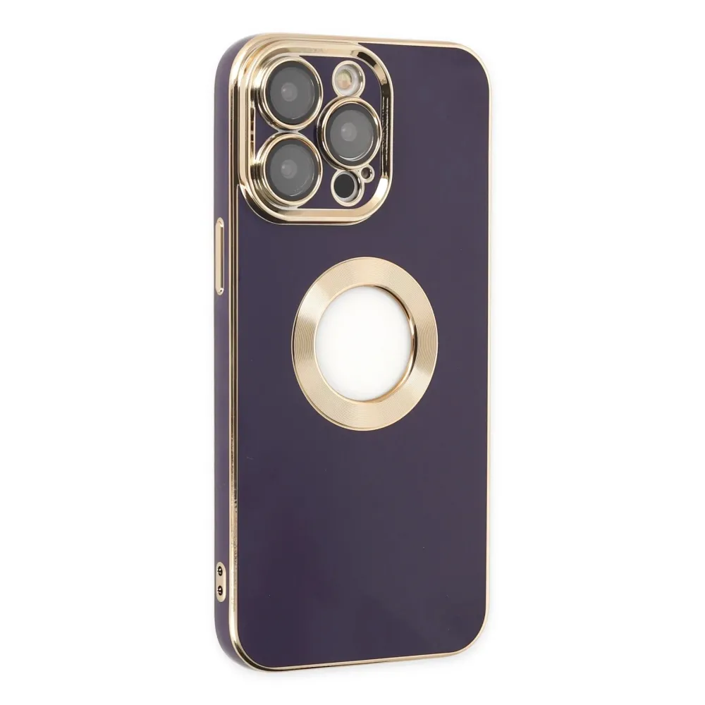 Newface Iphone 13 Pro Max Kılıf Store Silikon - Derin Mor