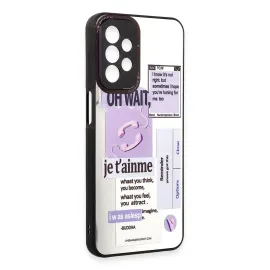 Newface Samsung Galaxy A23 4G Kılıf Mirror Desenli Kapak - Mirror - 4