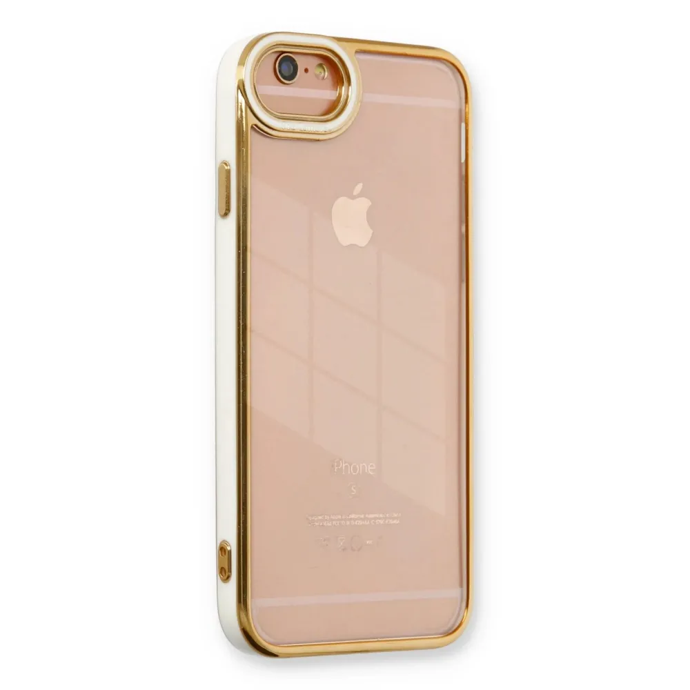 Newface Iphone 6 Kılıf Liva Lens Silikon - Beyaz