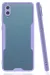 Newface Samsung Galaxy A02 Kılıf Platin Silikon - Lila