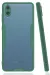 Newface Samsung Galaxy A02 Kılıf Platin Silikon - Yeşil