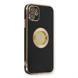 Newface Iphone 12 Kılıf Store Silikon - Siyah