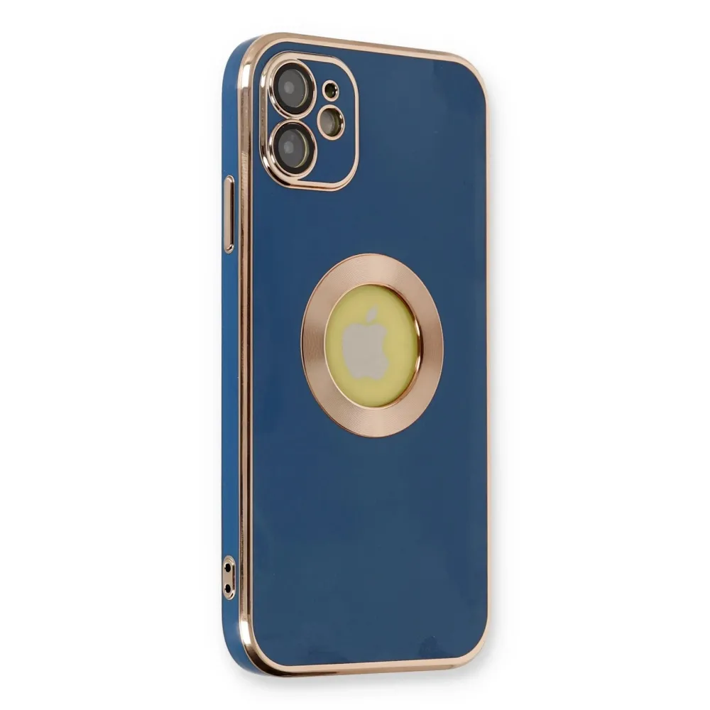 Newface Iphone 12 Kılıf Store Silikon - Mavi