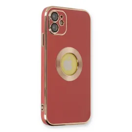 Newface Iphone 12 Kılıf Store Silikon - Kırmızı