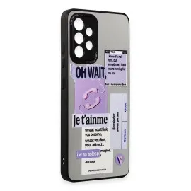 Newface Samsung Galaxy A52 Kılıf Mirror Desenli Kapak - Mirror - 4