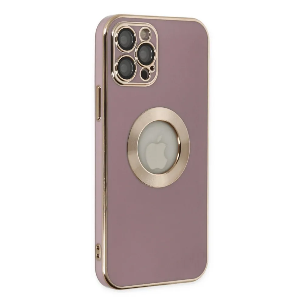 Newface Iphone 12 Pro Kılıf Store Silikon - Mor