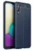 Newface Samsung Galaxy A02 Kılıf Auto Focus Kapak - Lacivert
