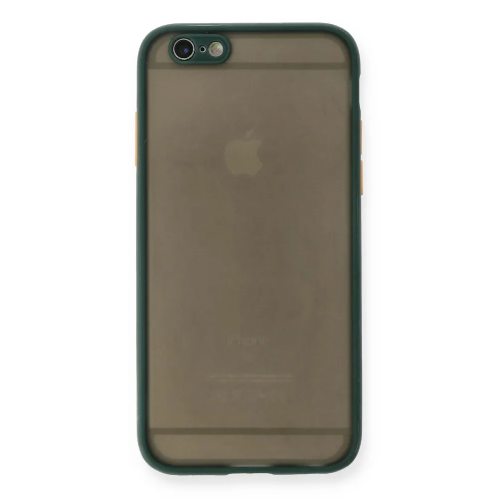 Newface Iphone 6 Kılıf Montreal Silikon Kapak - Yeşil