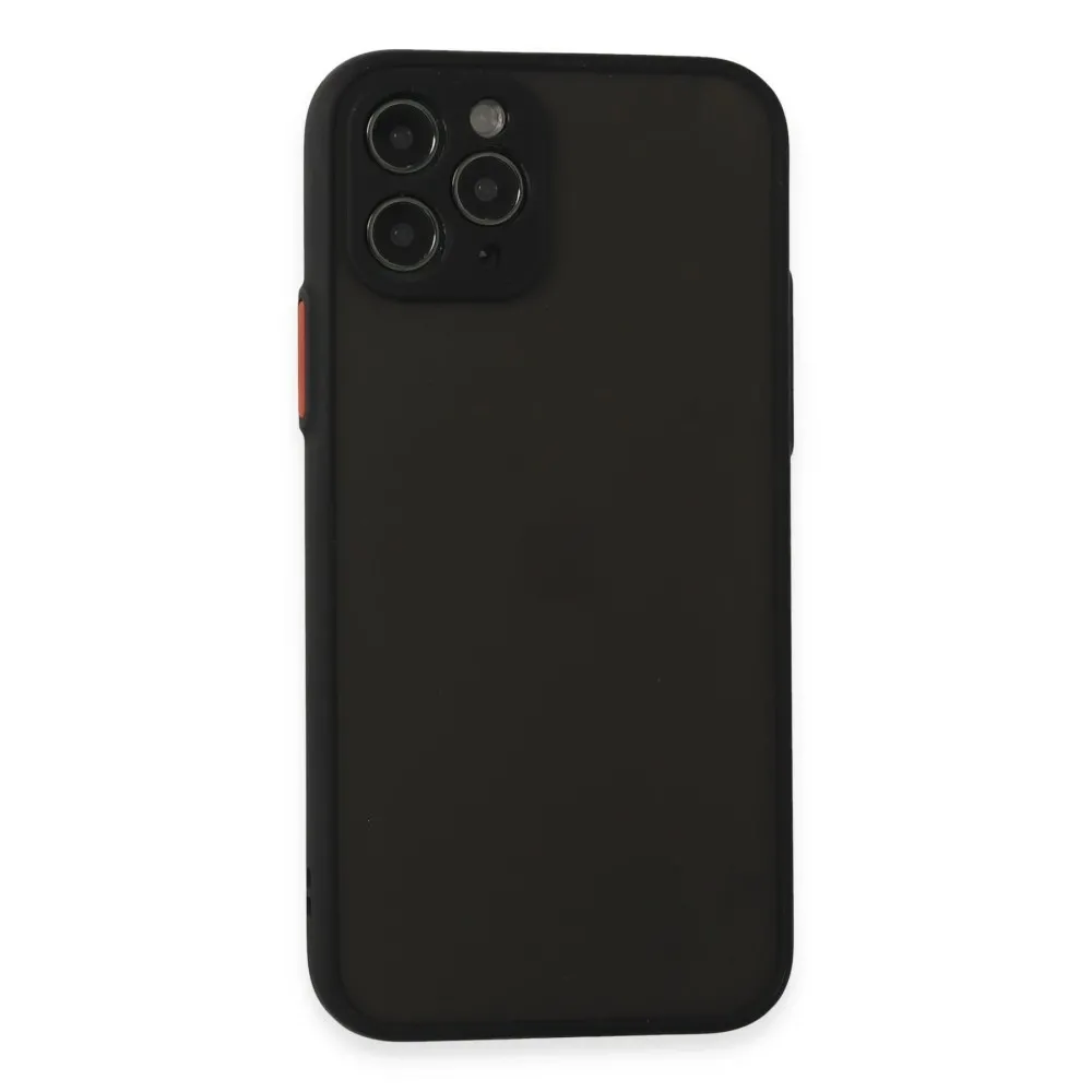 Newface Iphone 11 Pro Kılıf Montreal Silikon Kapak - Siyah