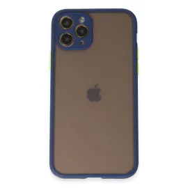 Newface Iphone 11 Pro Kılıf Montreal Silikon Kapak - Lacivert