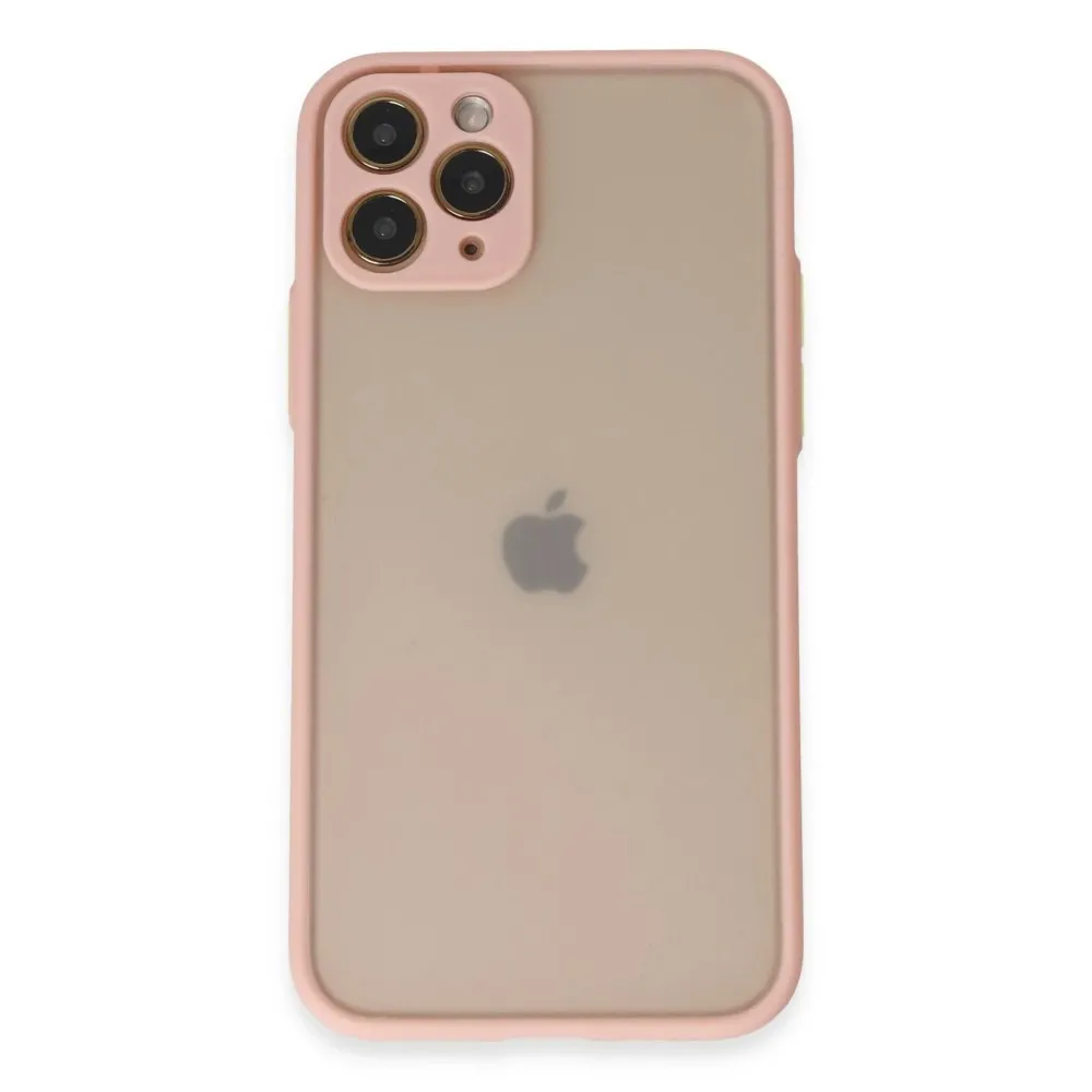 Newface Iphone 11 Pro Kılıf Montreal Silikon Kapak - Pembe