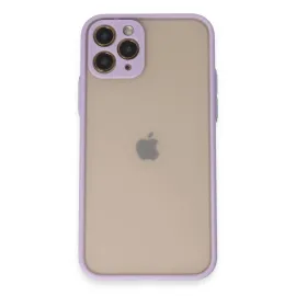 Newface Iphone 11 Pro Kılıf Montreal Silikon Kapak - Mor
