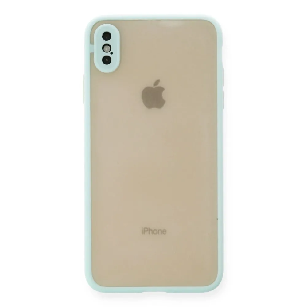 Newface Iphone X Kılıf Montreal Silikon Kapak - Turkuaz