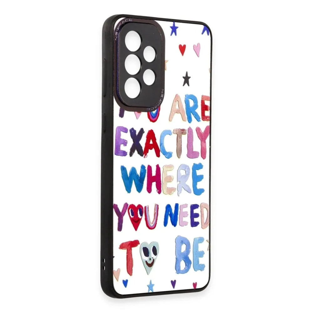 Newface Samsung Galaxy A73 5G Kılıf Mirror Desenli Kapak - Mirror - 10