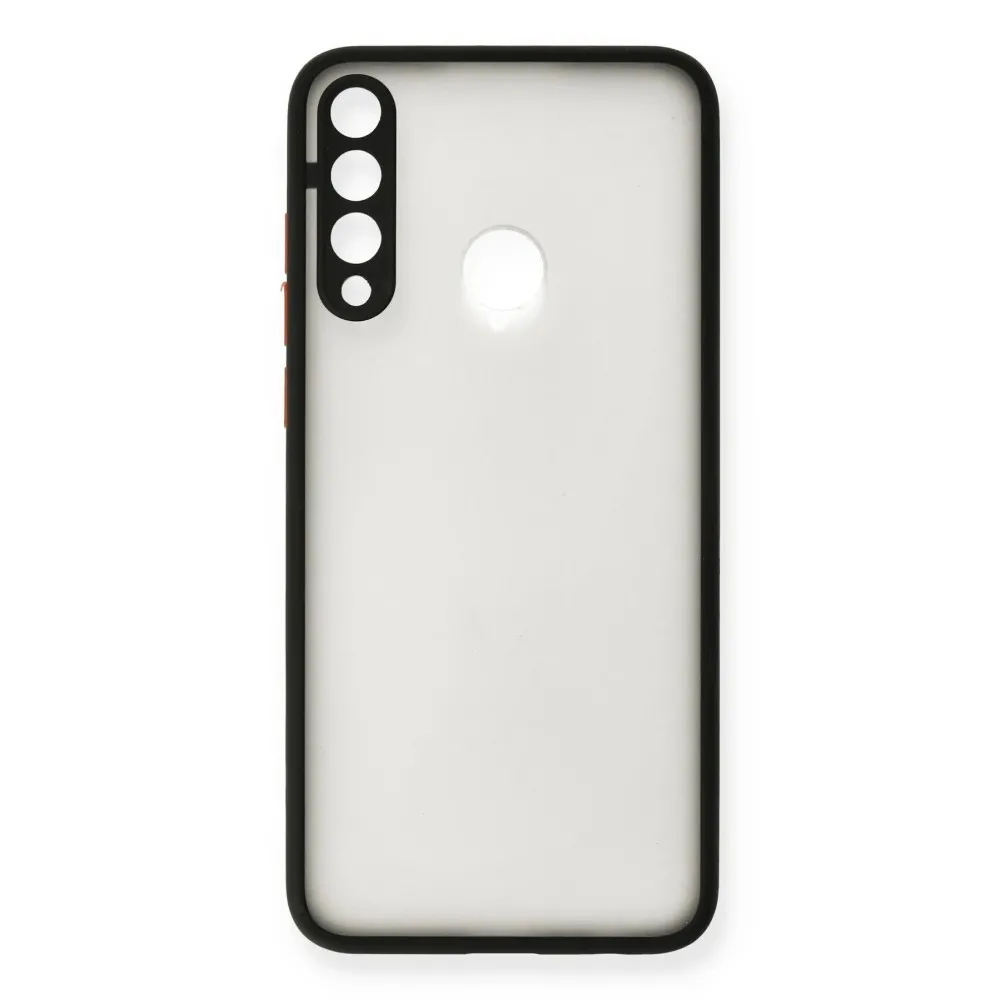 Newface Huawei Y6P Kılıf Montreal Silikon Kapak - Siyah