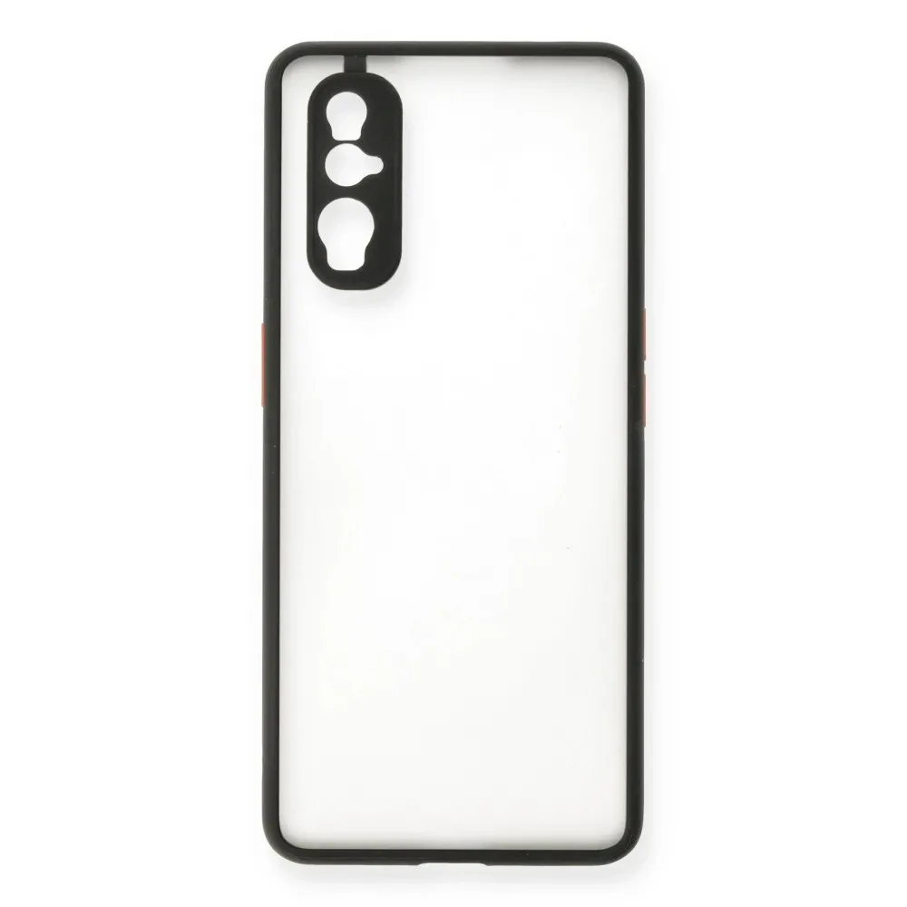 Newface Oppo Find X2 Kılıf Montreal Silikon Kapak - Siyah