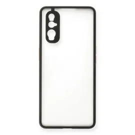Newface Oppo Find X2 Kılıf Montreal Silikon Kapak - Siyah