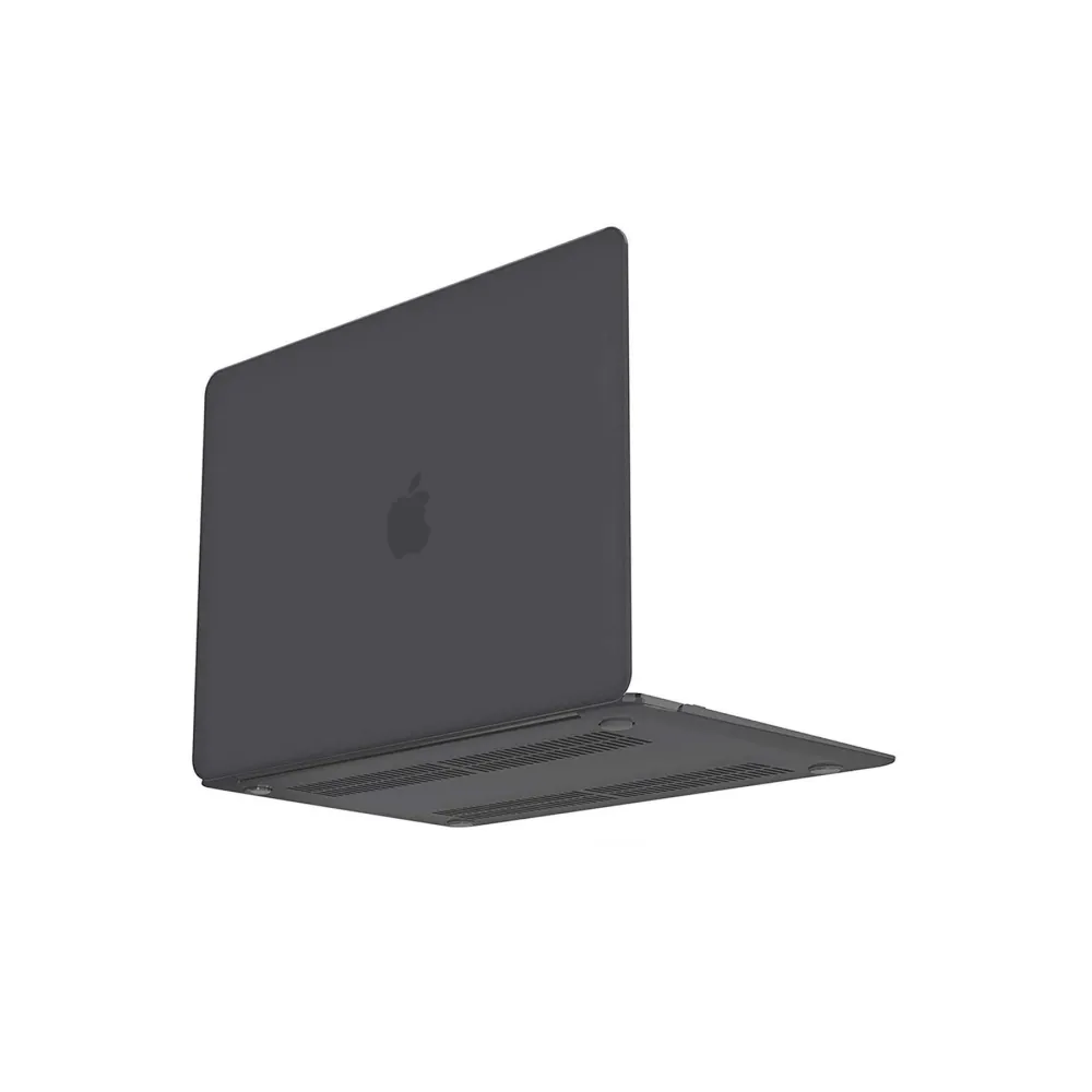 Newface Macbook Pro 14.2 2021 Macbook Buzlu Kapak - Füme