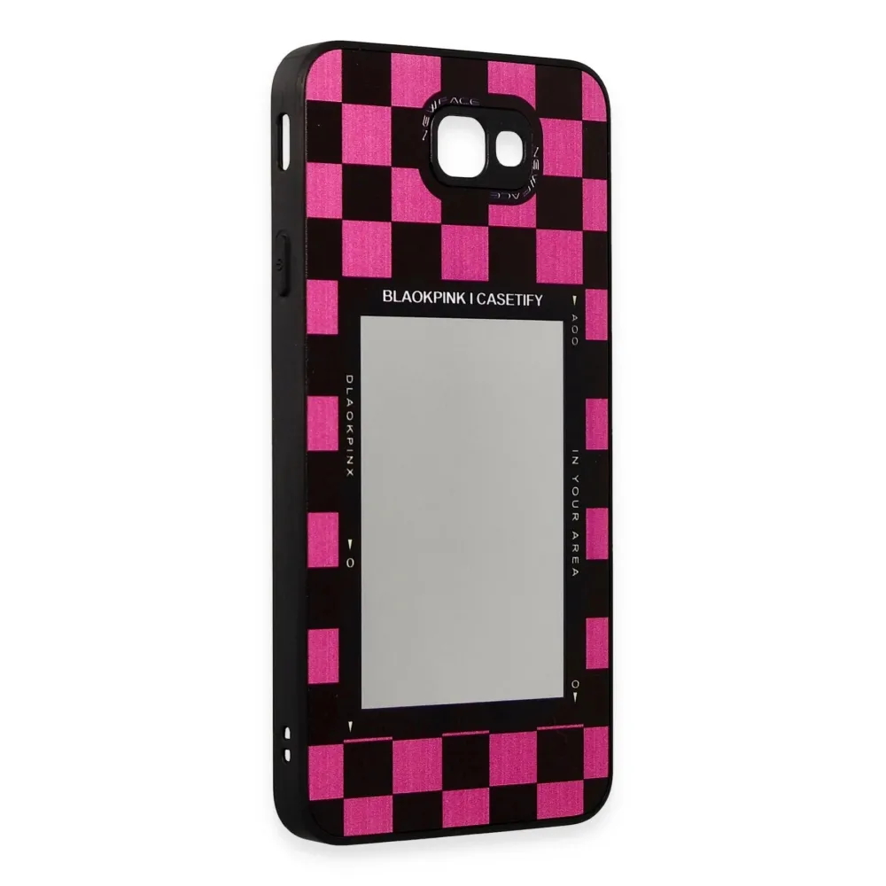 Newface Samsung Galaxy J7 Prime Kılıf Mirror Desenli Kapak - Mirror - 8