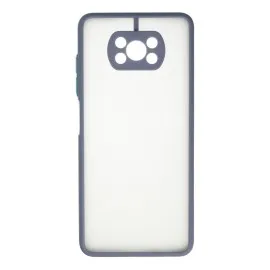 Newface Xiaomi Pocophone X3 Kılıf Montreal Silikon Kapak - Gri
