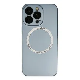 Newface Iphone 13 Pro Kılıf Jack Magneticsafe Lens Silikon - Sierra Blue