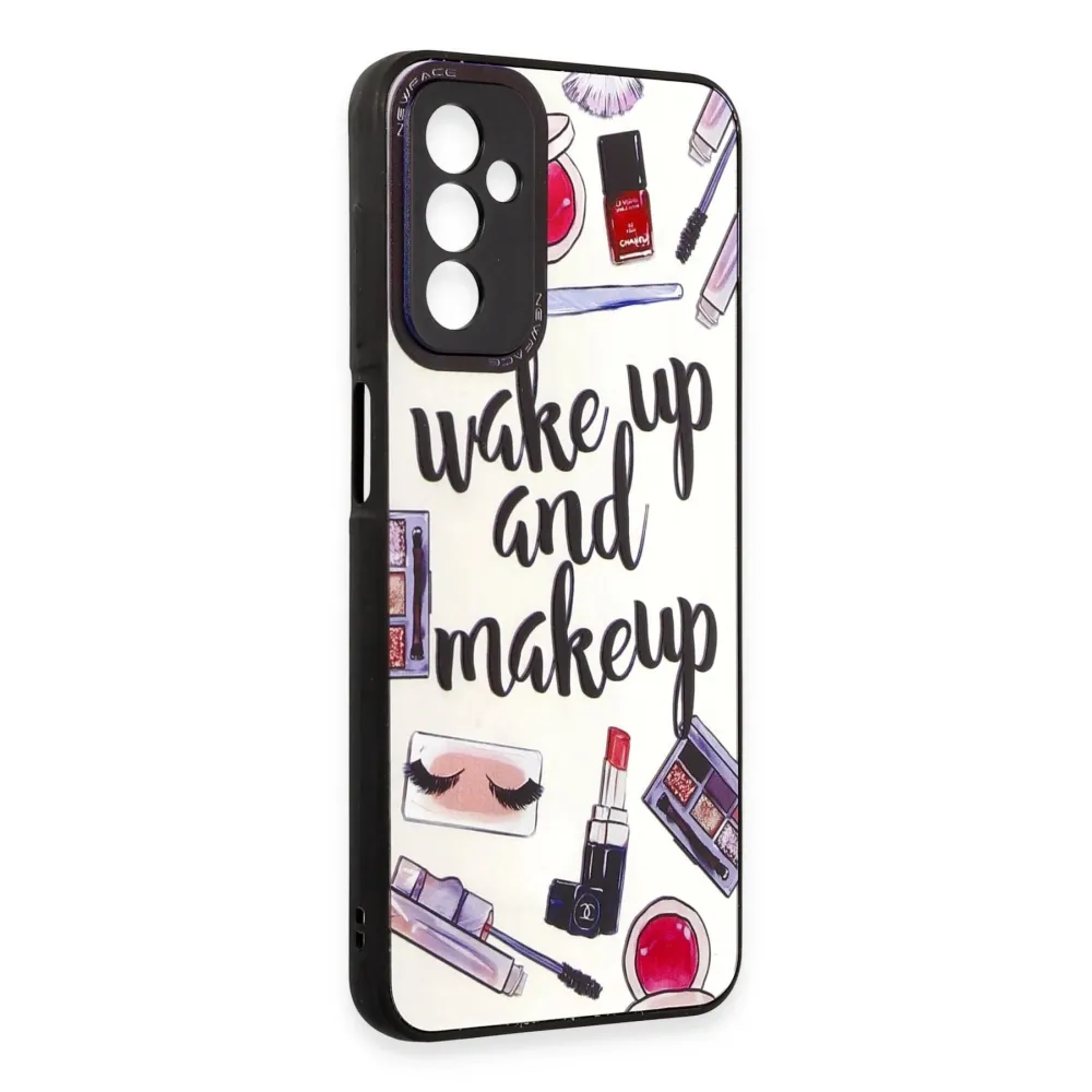 Newface Samsung Galaxy M23 Kılıf Mirror Desenli Kapak - Mirror - 3