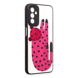 Newface Samsung Galaxy M23 Kılıf Mirror Desenli Kapak - Mirror - 12