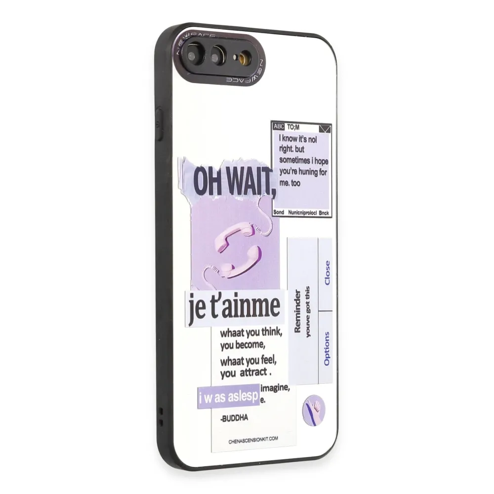 Newface Iphone 7 Plus Kılıf Mirror Desenli Kapak - Mirror - 4