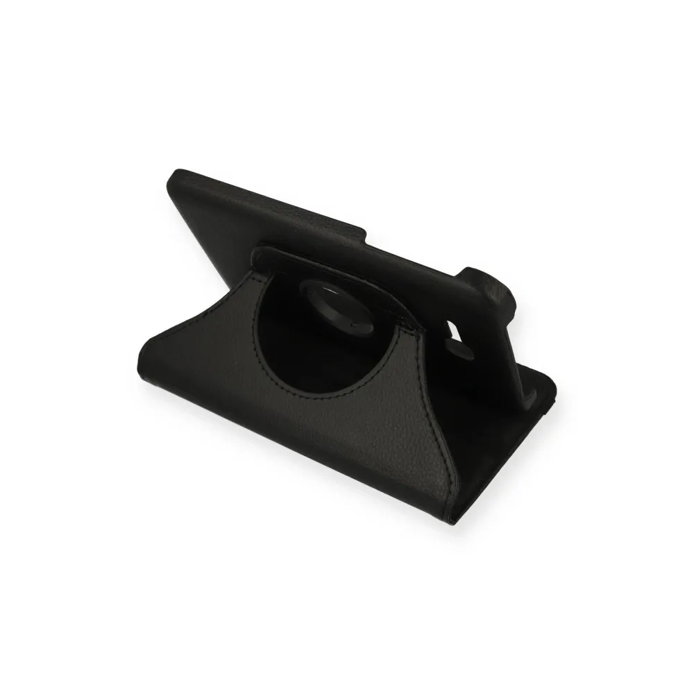 Newface Samsung Galaxy T110 / T113 Tab 3 Lite 7 Kılıf 360 Tablet Deri Kılıf - Siyah